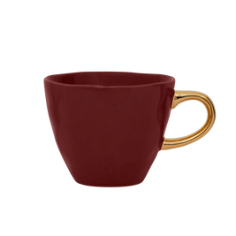 GOOD MORNING CUP AND SAUCER COFFEE SPICED APPLE
