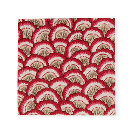 PONTCHARTRAIN SCALLOP RED - NAPKIN COCKTAIL