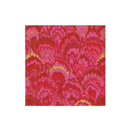 MARBLED CERAMICA RED / FUCHSIA - NAPKIN COCKTAIL