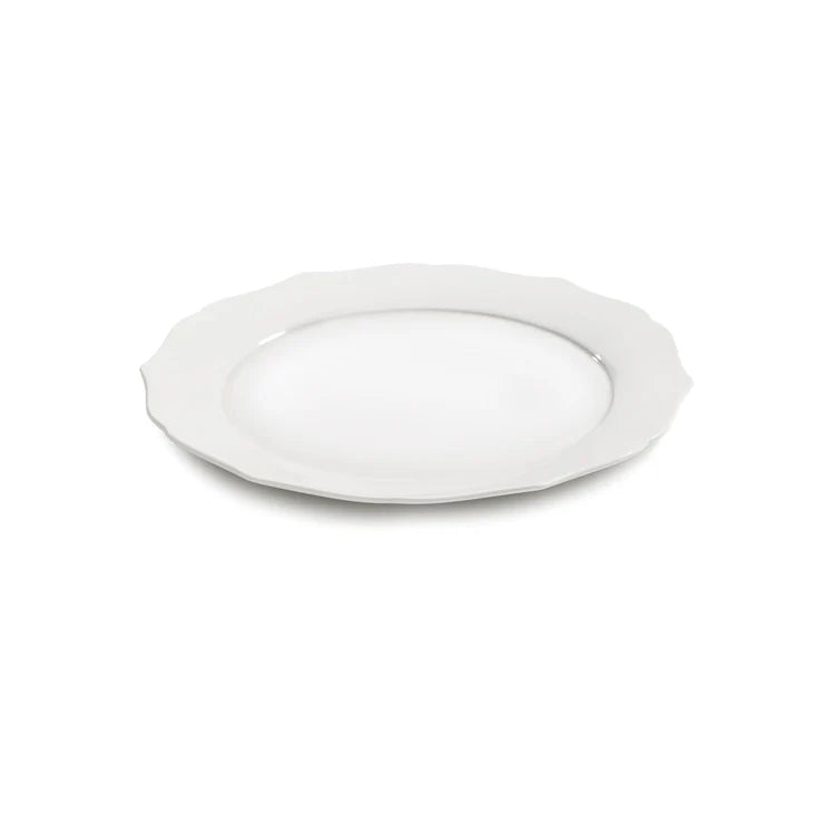 PLATE M WHITE SILHOUETTE