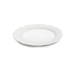 PLATE M WHITE SILHOUETTE
