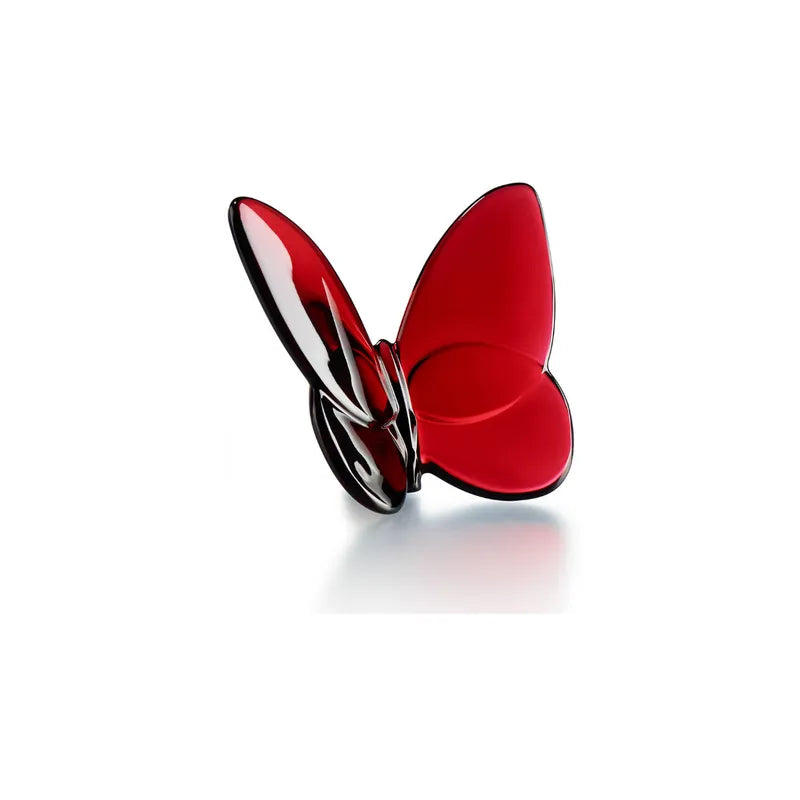 BACCARAT LUCKY EYE BUTTERFLY RED