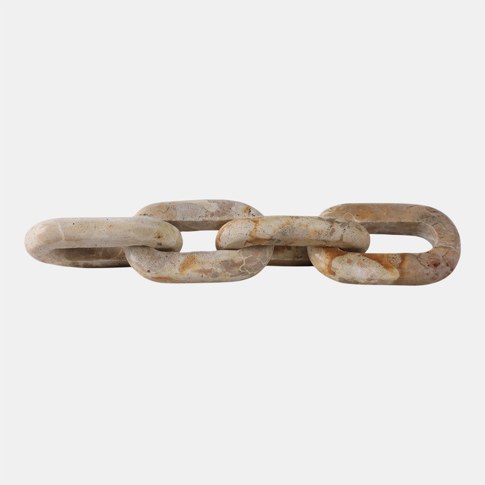 14X3" 4-LINK MARBLE CHAIN - LIGHT LEOPARD