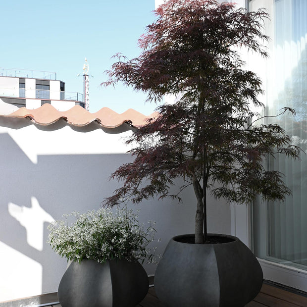 ARKET PLANT POT MEDIO DARK GREY