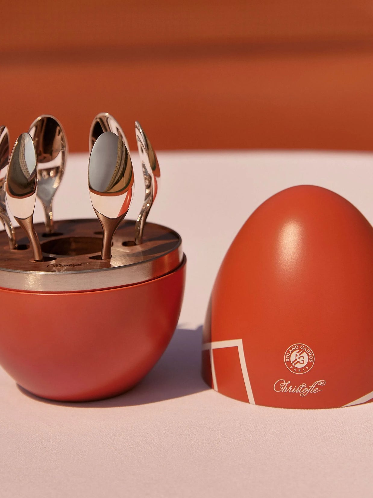 CHRISTOFLE MOOD COFFE ROLAND GARROS