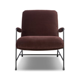 ASHBURN CHAIR SURREY PLUMEBONY STEEL