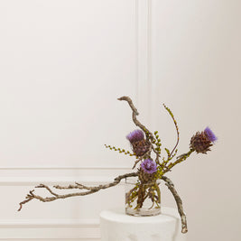 CLEAR CYLINDER VASE