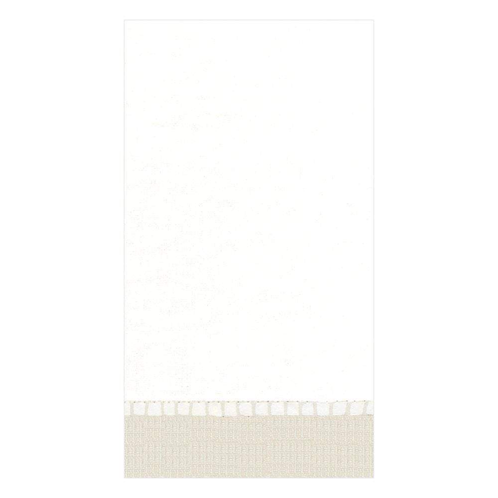 LINEN NATURAL-PAPER LINEN - GUEST TOWELS AIRLAID - 12 IN