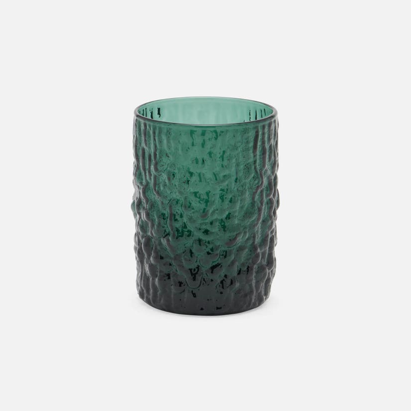 FREDRICK - SMOKEY GREEN TUMBLER GLASS PACK OF 6