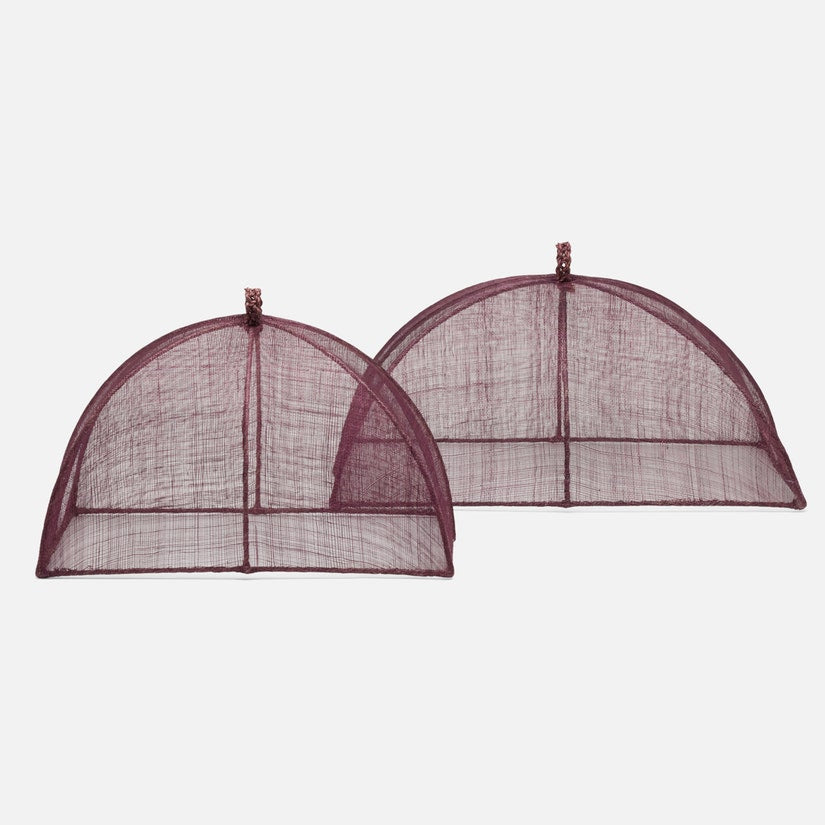 RACHEL - AMETHYST FOOD COVER RECTANGULAR SINAMAY