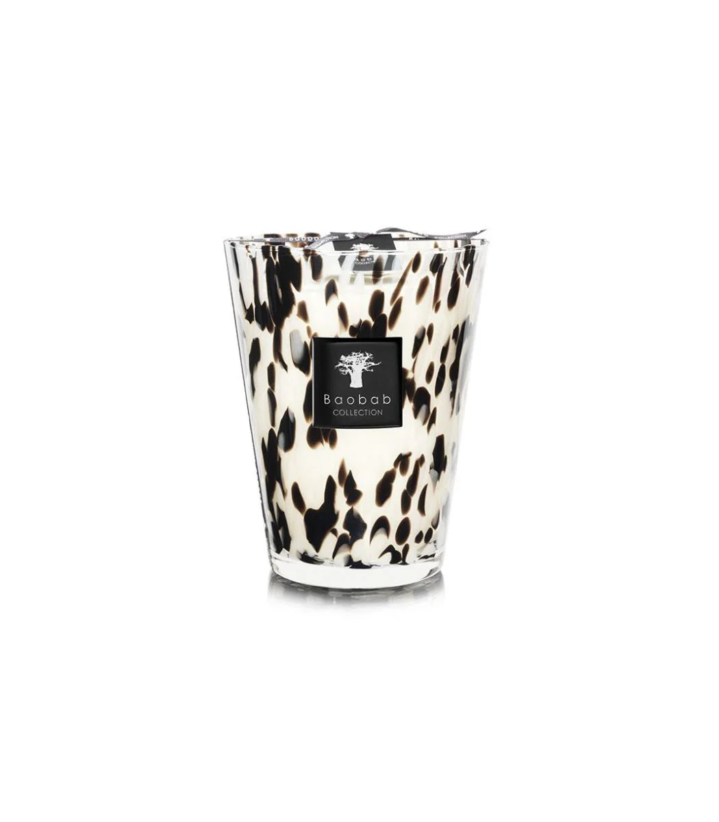 CANDLE PEARLS BLACK (MAX 24)