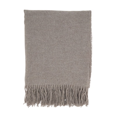 CLASSIC DESIGN THROW GREY
