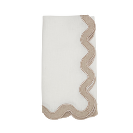 STONE WASHED SCALLOP NAPKIN