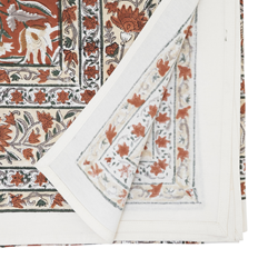 HAND BLOCK PRINT TABLECLOTH