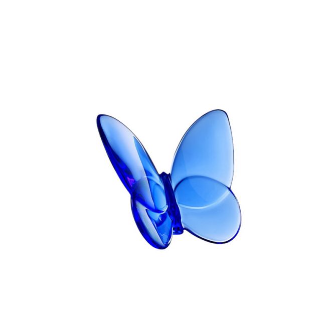 BACCARAT LUCKY EYE BUTTERFLY BLUE