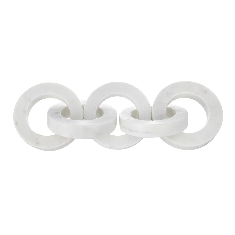 MARBLE CHAIN SCULPTURE