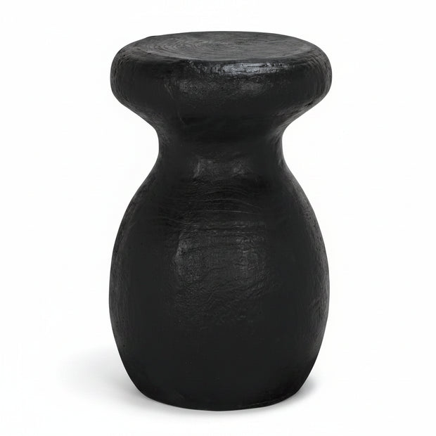 SAMSON STOOL SIDE TABLE BLACK