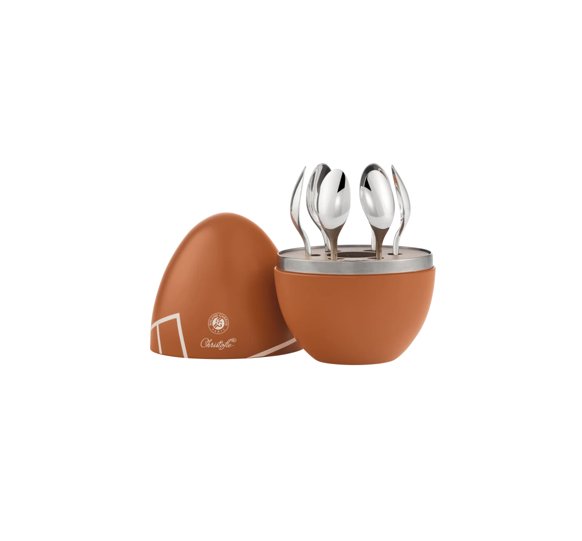 CHRISTOFLE MOOD COFFE ROLAND GARROS