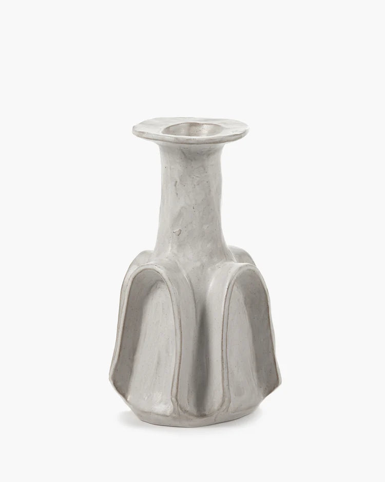 VASE 02 S WHITE B