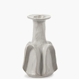 VASE 02 S WHITE B