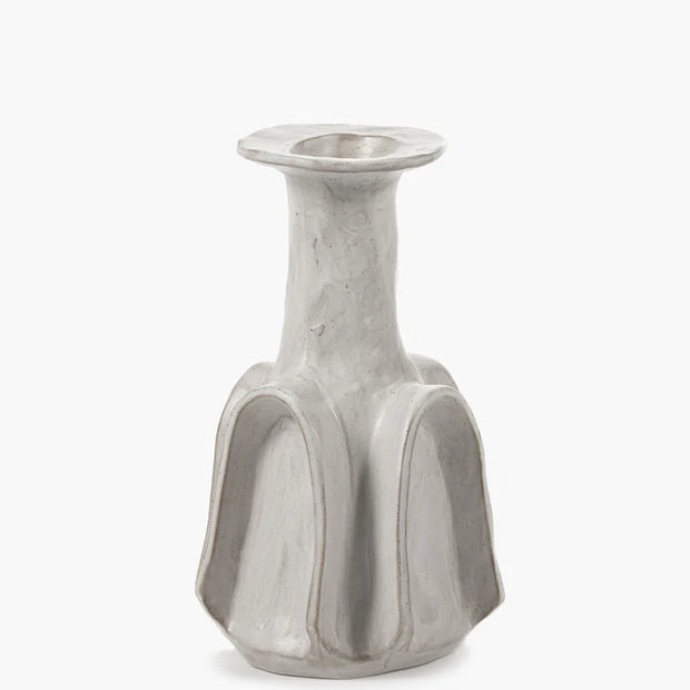 VASE 02 S WHITE B