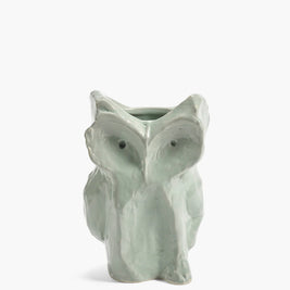 Owl vase S light blue After Midnight