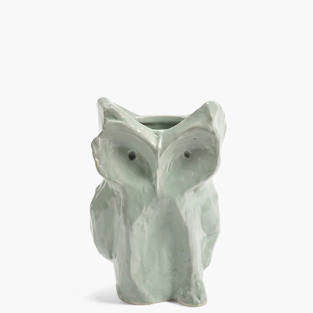 Owl vase S light blue After Midnight