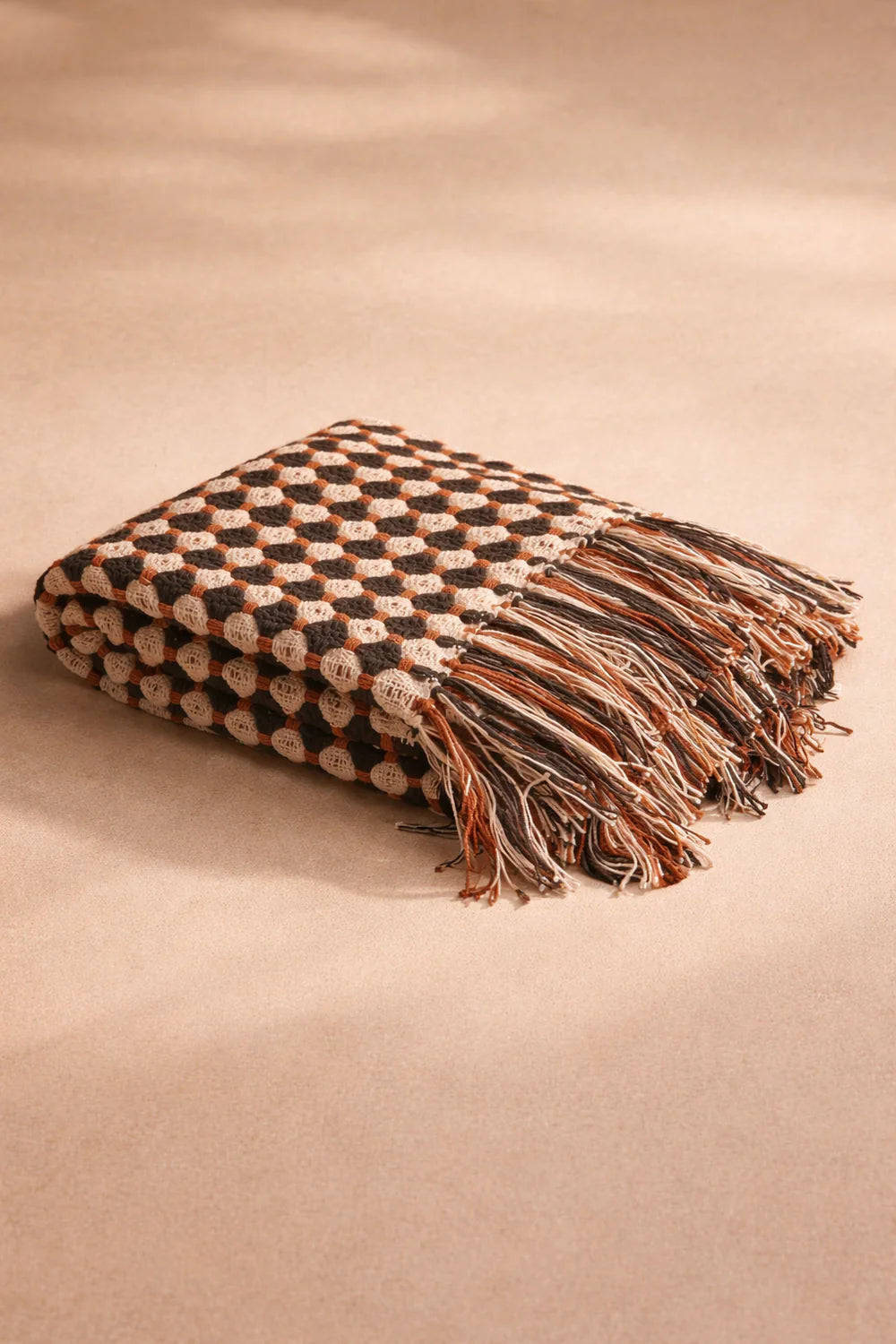 HAMPTON COTTON THROW BY DIEGO OLIVERO STUDIO