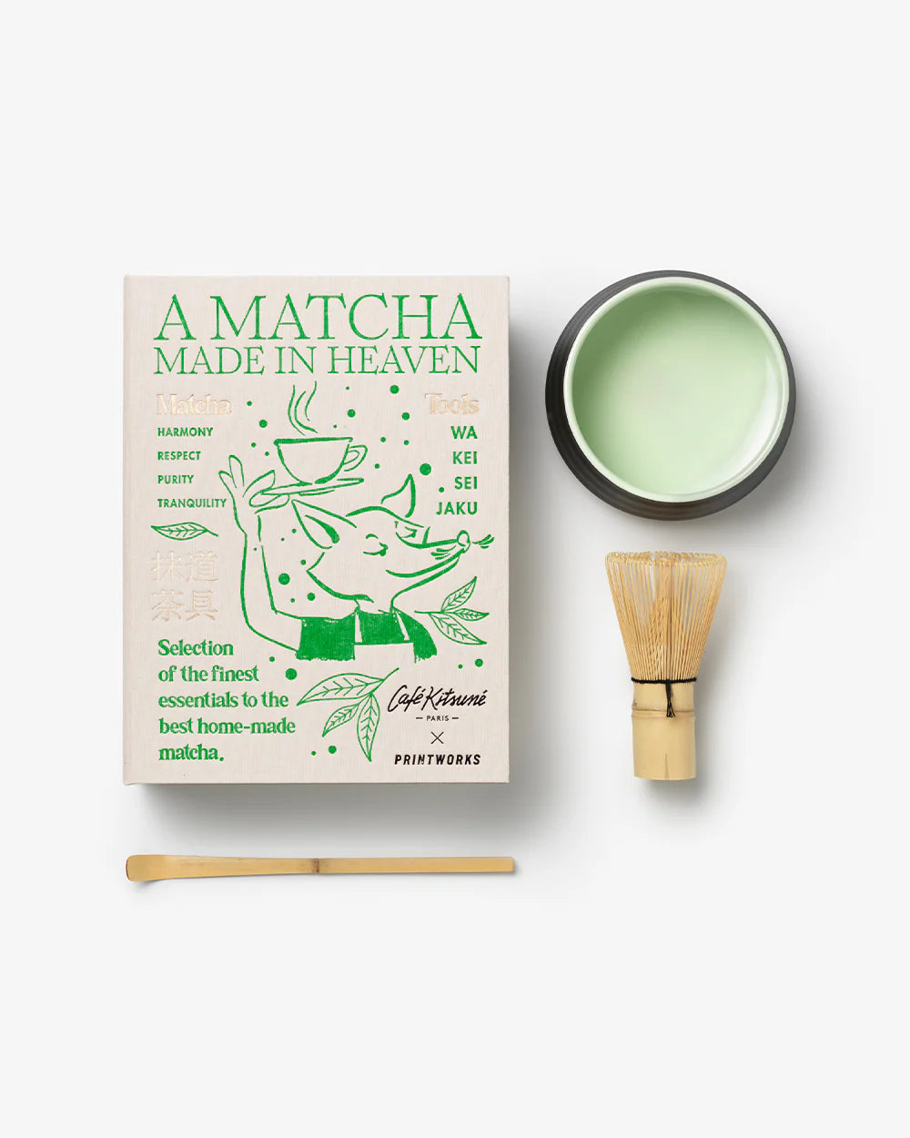 MATCHA TOOLS - CAFE KITSUNE X PRINTWORKS