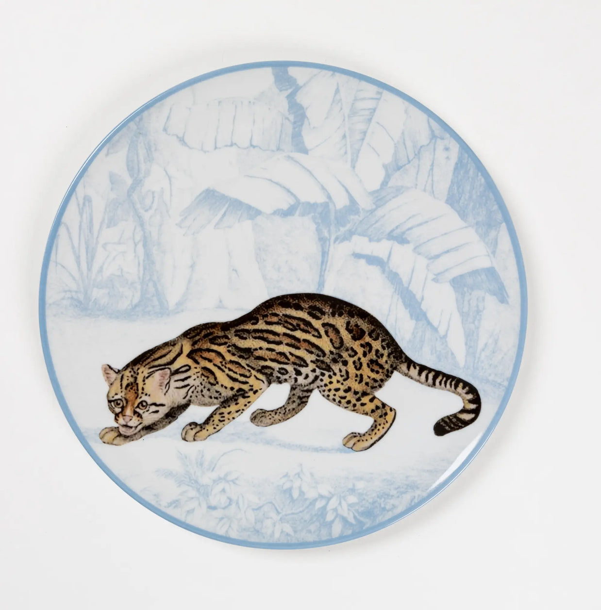 LA MENAGERIE OTTOMANE PORCELAIN SALAD PLATE