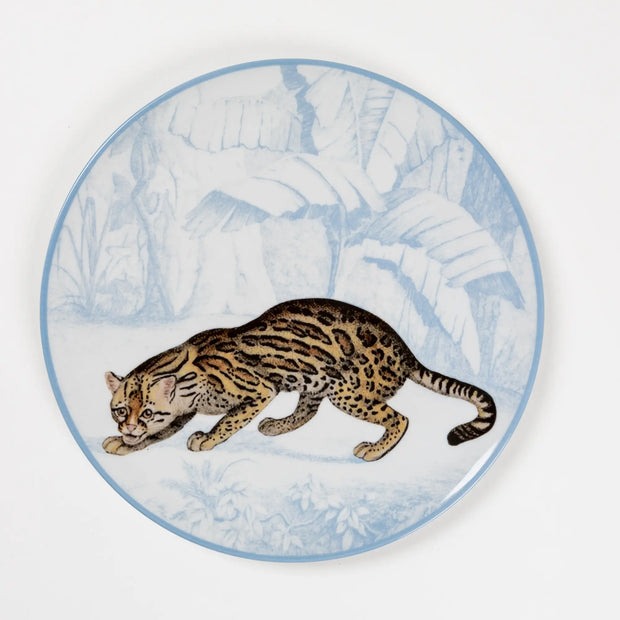 LA MENAGERIE OTTOMANE PORCELAIN SALAD PLATE