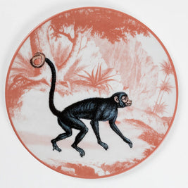 LA MENAGERIE OTTOMANE PORCELAIN SALAD PLATE