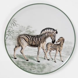 LA MENAGERIE OTTOMANE PORCELAIN SALAD PLATE