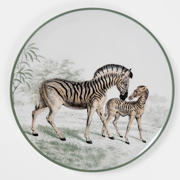 LA MENAGERIE OTTOMANE PORCELAIN SALAD PLATE