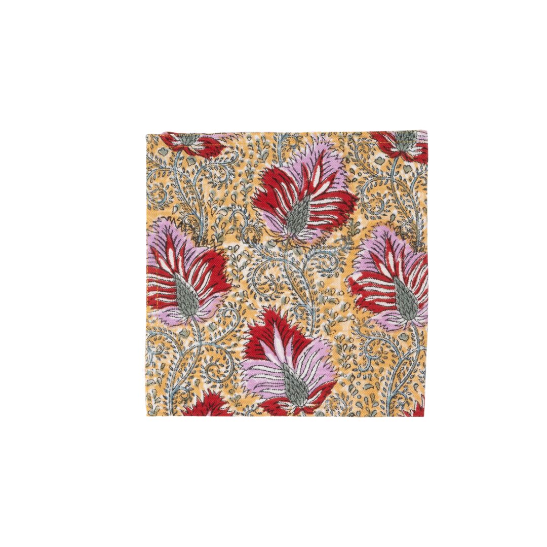 HANDPRINTED COTTON NAPKIN