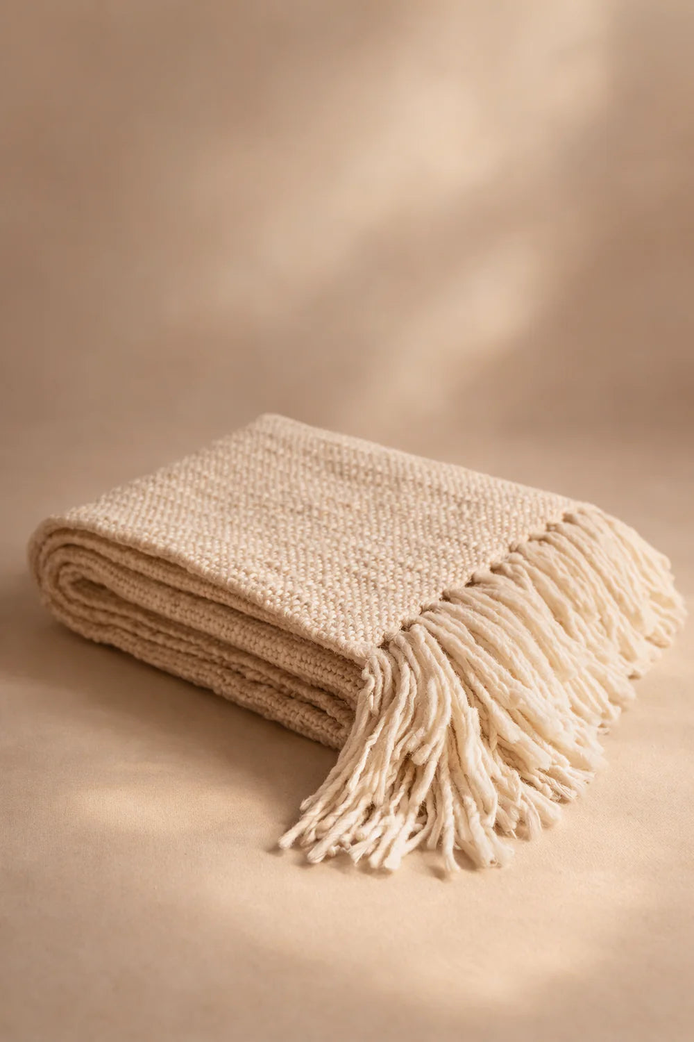 NIEVE WOOL THROW BY DIEGO OLIVERO STUDIO