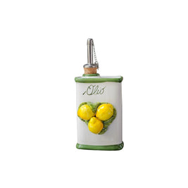 THE LEMON CERAMIC OIL BOTTLE