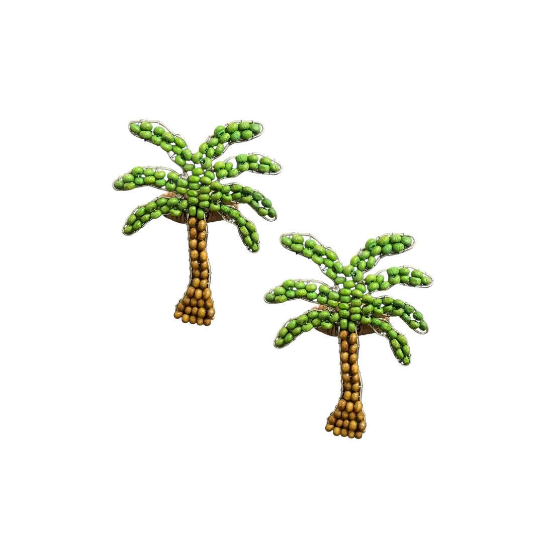 PALMS NAPKIN HOLDER - SET OF TWO