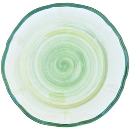 SHADES CERAMIC PLATE SALAD GREEN
