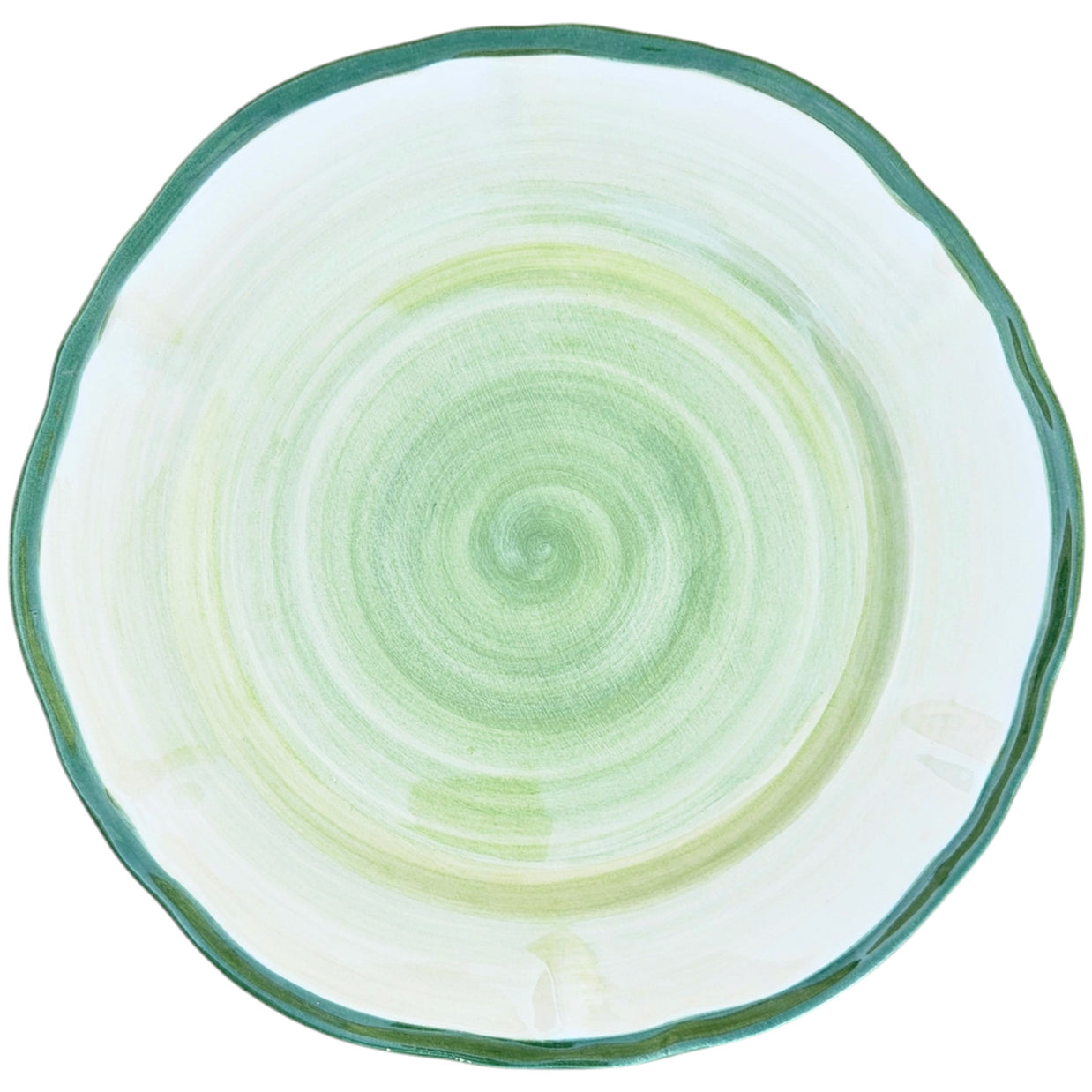 SHADES CERAMIC PLATE DINNER GREEN