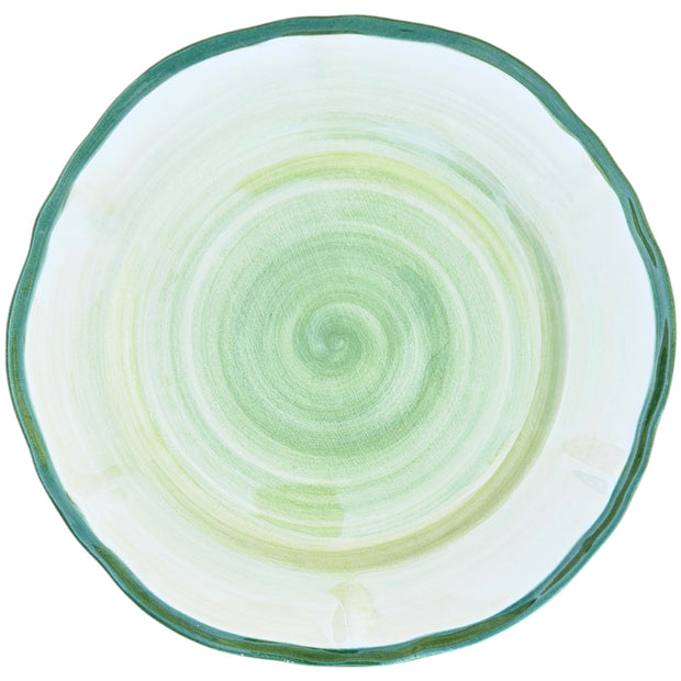 SHADES CERAMIC PLATE DINNER GREEN