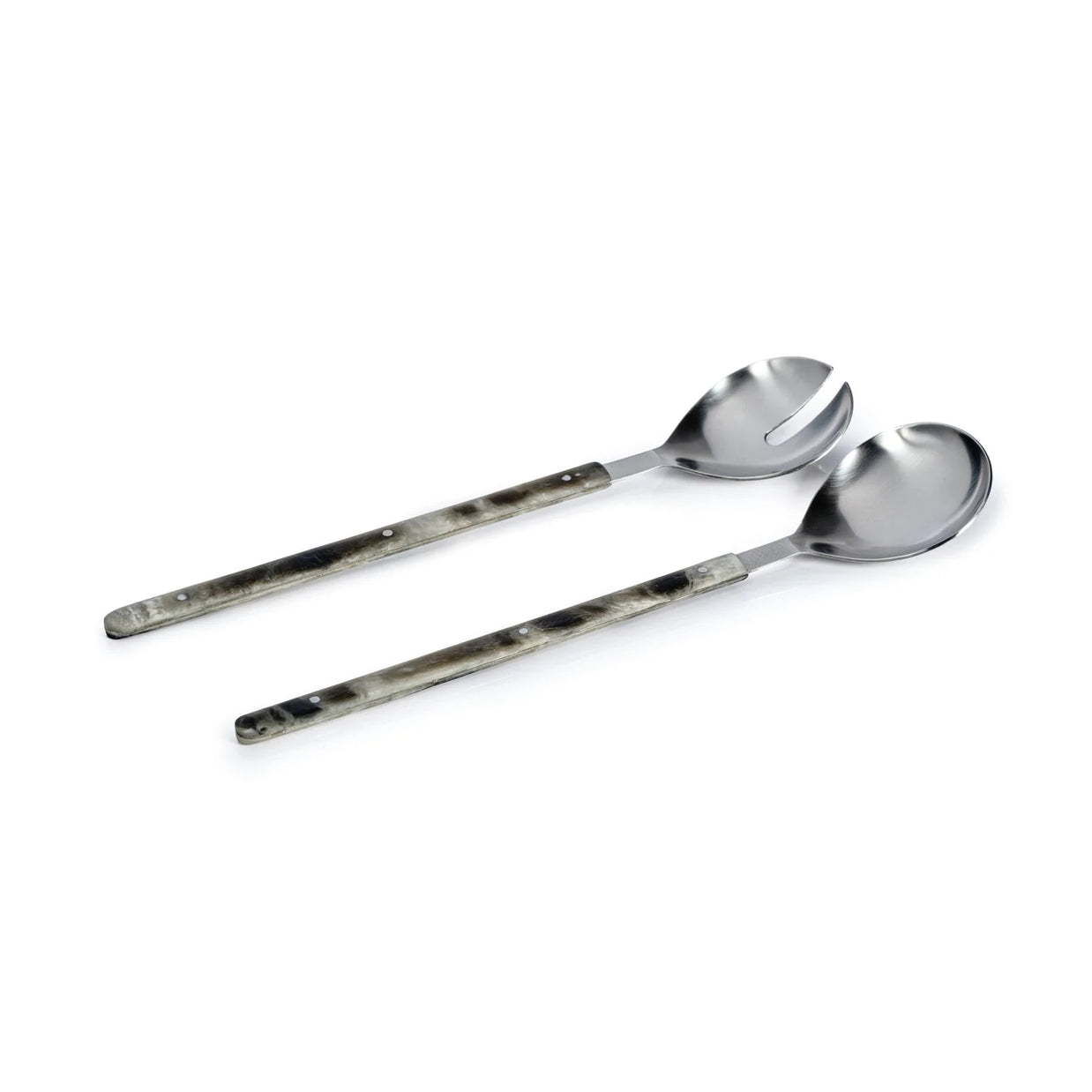 SERVER SET WITH TORTOISE DESIGN HANDLES