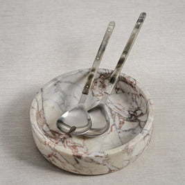 SERVER SET WITH TORTOISE DESIGN HANDLES