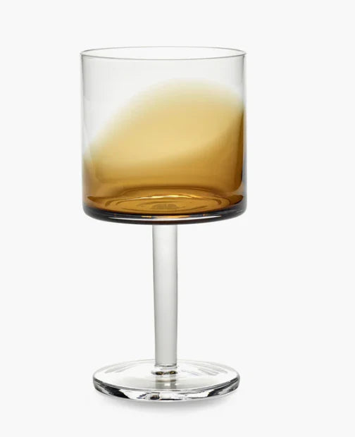 RED WINE GLASS AMBER ZUMA