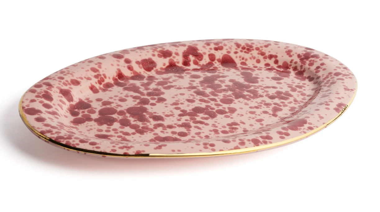 OVAL PLATTER BORDEAUX