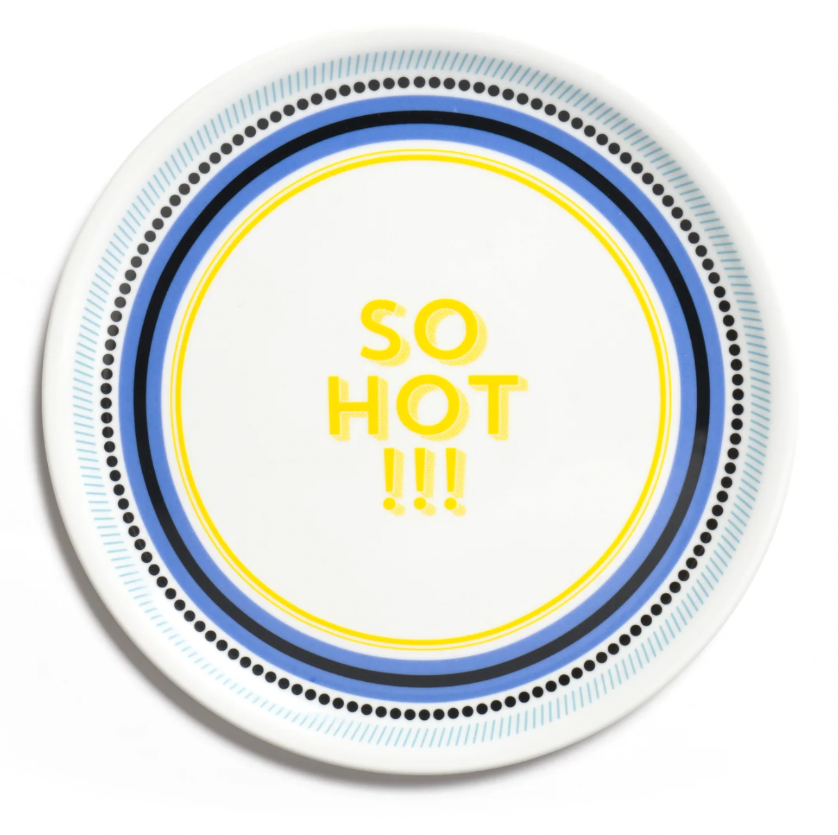 PIZZA PLATE SO HOT