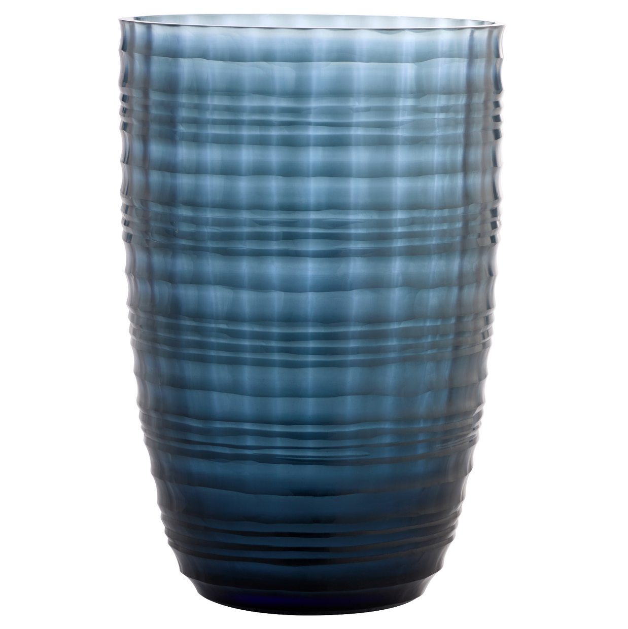 RIPTIDE VASE BLUE LARGE