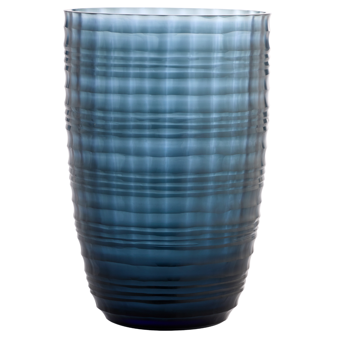 RIPTIDE VASE BLUE LARGE