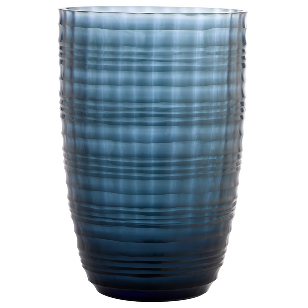 RIPTIDE VASE BLUE LARGE