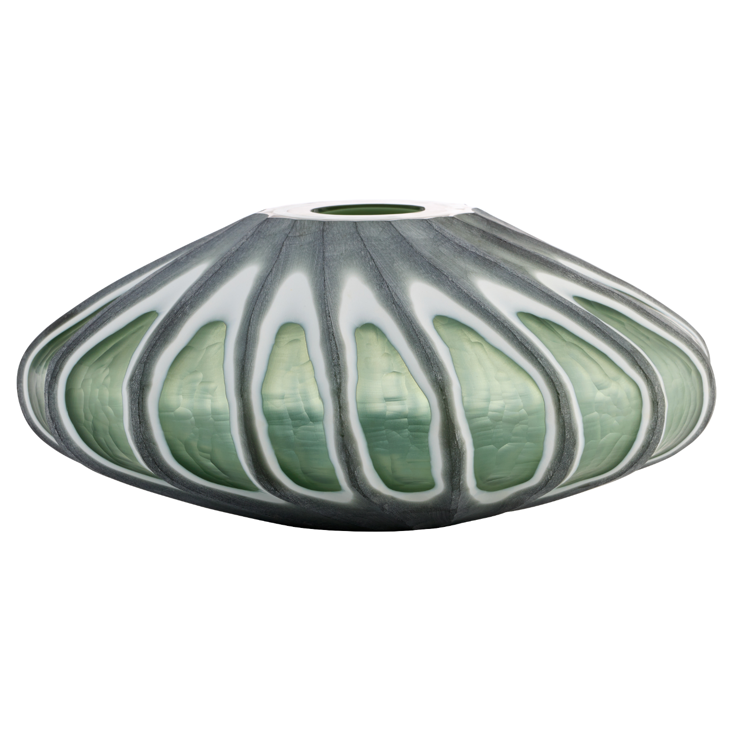 KOMBU VASE GREEN - STOUT